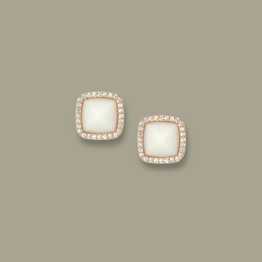 Pyramid earrings